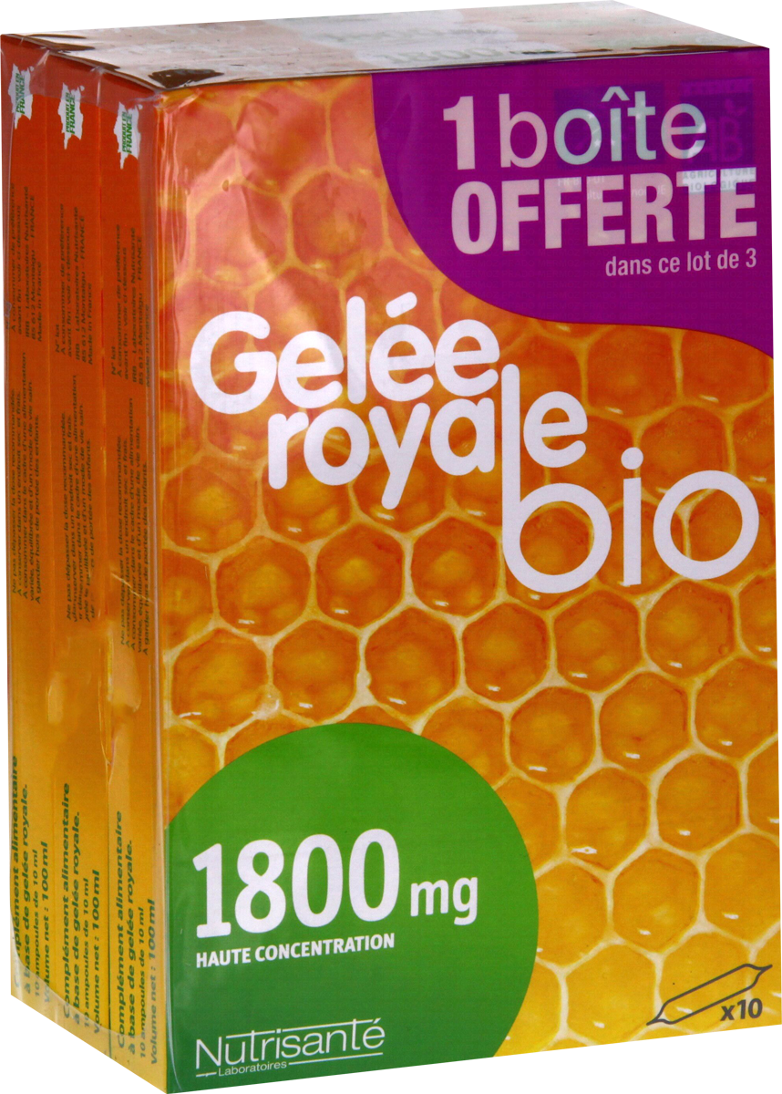 NUTRISANTE  Gelée royale bio S buv