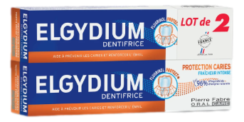 ELGYDIUM PROTECTION CARIES Pâte dentifrice   2x75ml